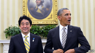 安倍奥巴马