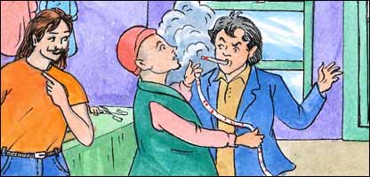 قمبرگل، الله داد و گل خان