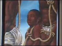 Slavery painting