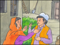 سميع الله و مادرش 