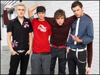 Tom, Dougie, Danny and Harry