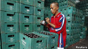 Cerveja asiática | Crédito da foto: Reuters
