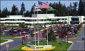 Sídlo firmy Microsoft v USA