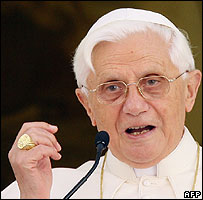 O papa Bento 16
