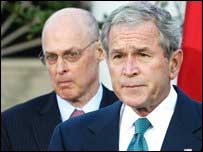 बुश और पॉलसन