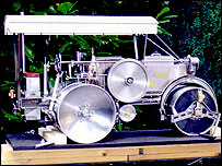 Ian's model of a road roller