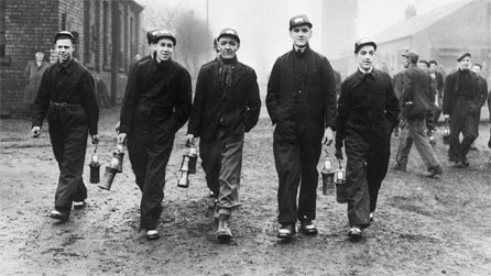 Bevin Boys at the Prince of Wales Colliery, Pontefract