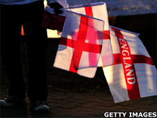 England flags