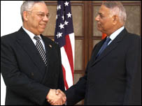 कॉलिन पॉवेल और यशवंत सिन्हा