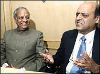 गोपालस्वामी के साथ नवीव चावला