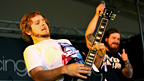 Kvelertak on the BBC Introducing stage