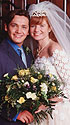 Patsy Palmer in EastEnders in 1997 - Bianca's wedding to Ricky (Sid Owen)