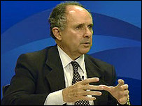 Senador Cristovam Buarque, candidato à Presidência pelo PDT