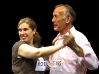 BBC Radio Suffolk's Andrea Davidson during the les