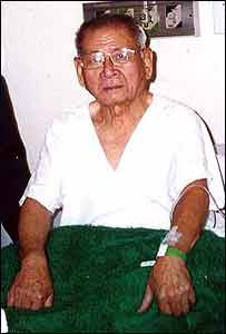 Shoji Mukai, sobrevivente do ataque nuclear a Hiroshima que vive no Brasil