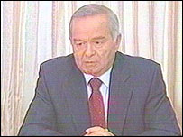 Uzbecký prezident Islam Karimov