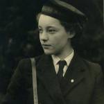 My Mommy. After the liberation of the Netherlands mom joined the MARVA in Nov. '45 and she recieved her training as a truck-driver in England.