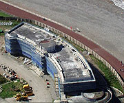 Aerial picture of the Midland Hotel