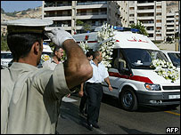 تشييع جنازه غازی کنعان