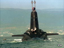 Trident submarine