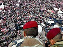 Lübnan'da muhalefet gösterisi