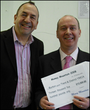 Cash for Burton and District YMCA 