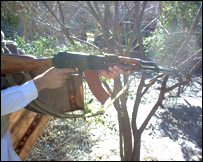 په کورونو کې د وسلو ساتنه 