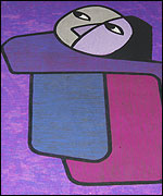 Colours are vital to Akiko's work