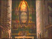 Inside Coventry Cathedral