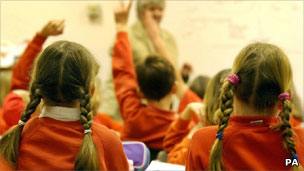 Children in classroom
