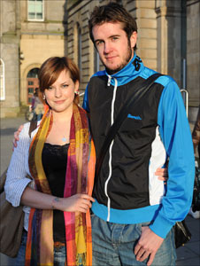 Kirsteen McClaren and Steve Calderwood