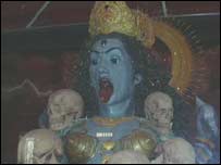 قلات میں کالی دیوی کا مندر 