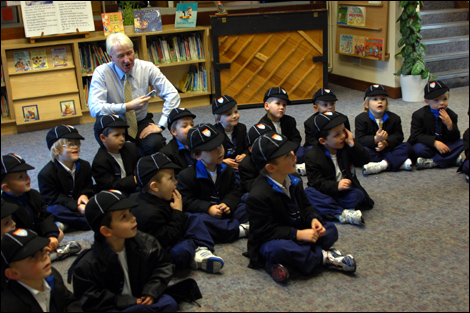 Pudsey at De la Salle School