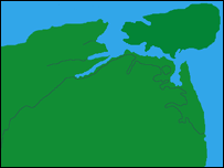 Historic map of Thanet
