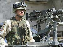 Soldados americanos no Iraque