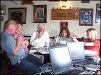 Community broadcast from Plumbland