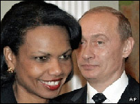 رایس و پوتین