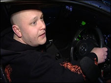 A worker leaves the Cadbury factory