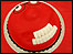 Red Nose Day cake