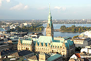 Hamburg's skyline