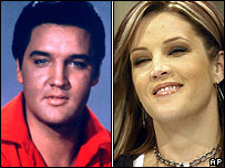 Elvis e Lisa Marie Presley