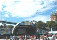Beached Festival stage