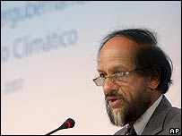 Rajendra Pachauri, presidente do IPCC