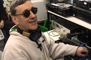 Phil, who has had cataracts since birth, recently underwent an operation that improved his sight