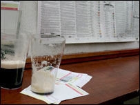 Betting slips (Getty image)