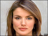 Letizia Ortiz Rocasolano, noiva do príncipe Felipe