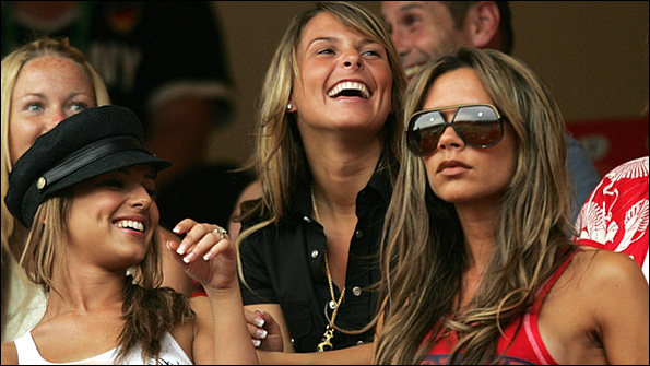 Cheryl Cole, Colleen Rooney and Victoria Beckham at the last World Cup