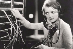 Image: telephone exchange