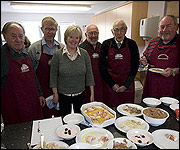 Cookery lesson in Burniston