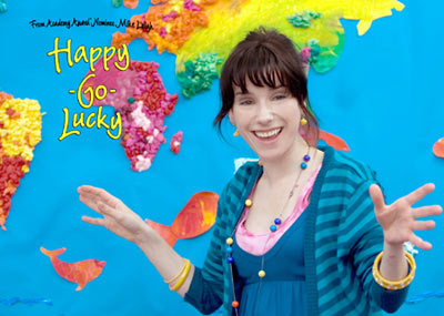Sally Hawkins in Happy-Go-Lucky